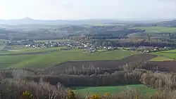 Sępów - widok z Wilczej Góry