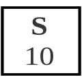 Secondary Road S10 shield}}
