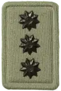 Captain embossed badge