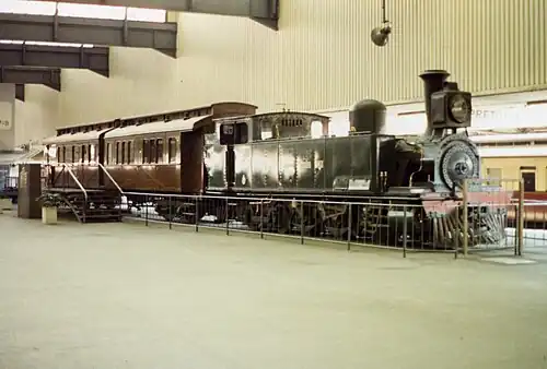 Steam Locomotive Class B (0-6-4T) nr. 236 of NZASM