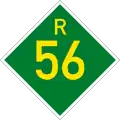 Provincial route R56 shield