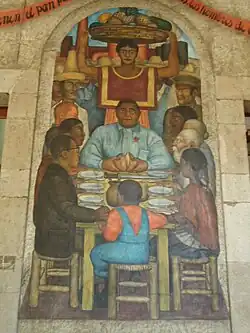 Mural that features Khankhoje