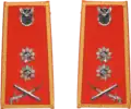 South African Army Major General Rank Shoulder Board for Service Dress