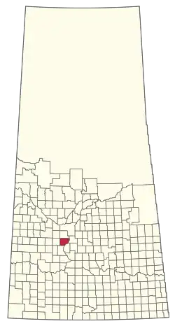 Location of the RM of Montrose No. 315 in Saskatchewan