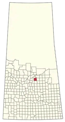 Location of the RM of Invergordon No. 430 in Saskatchewan