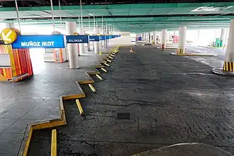 Transport terminal beneath Sky Garden
