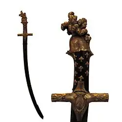 Sabre of honour offered to Jacques Anne Joseph Le Prestre, Marquis of Vauban by the United States during the American Revolutionary War