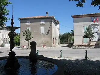 The centre of Saint-Amadou