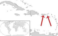Map of range
