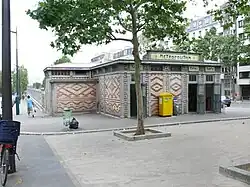 Entrance at Saint-Jacques