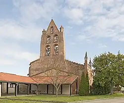 Church "Saint Jean-Baptiste", bell gable.