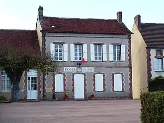 The town hall in Saint-Maurice-Thizouaille