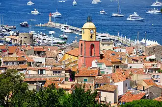 A view of Saint-Tropez