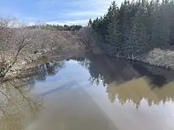 From Pont Veillette, reinforced concrete beams (1943), P-01599,[6] route du Pont Veillette, Saint-Séverin
