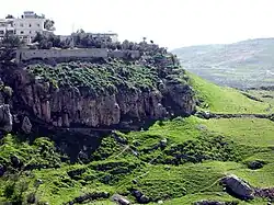 The hills around Salt in spring