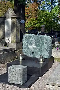 Andrzej Wajda tomb