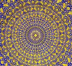 Detailed decoration of the dome