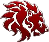 Logo of San Beda Red Lions and Lionesses