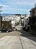 Looking east toward Telegraph Hill from Russian Hill