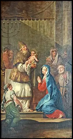 Purification of the Virgin Mary (1804), Church of San Geremia, Venice