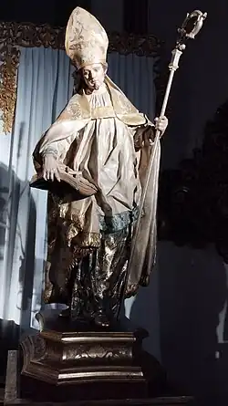 S.Isidoro. 1755. Iglesia de Sta.María de Gracia en Cartagena.