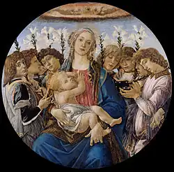 Madonna with Lilies and Eight Angels, c. 1478, Gemäldegalerie, Berlin