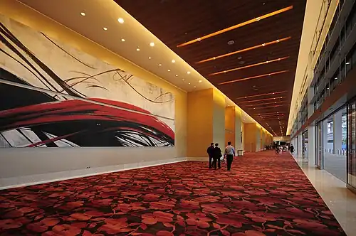 Inside the Sands Expo and Convention Centre