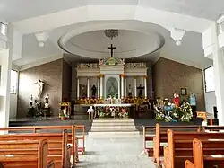 Church sanctuary in 2013