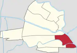 Location of Santiaoshi Subdistrict in Hongqiao District