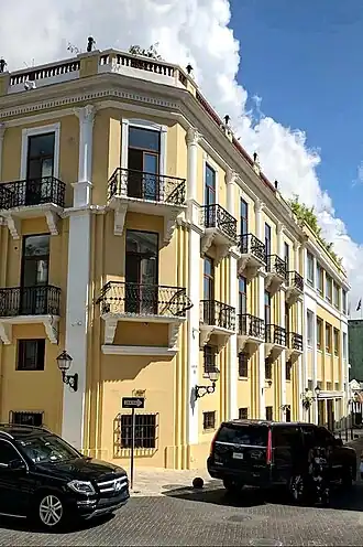 Calle Tejera street Santo Domingo, Dominican Republic colonial zone.