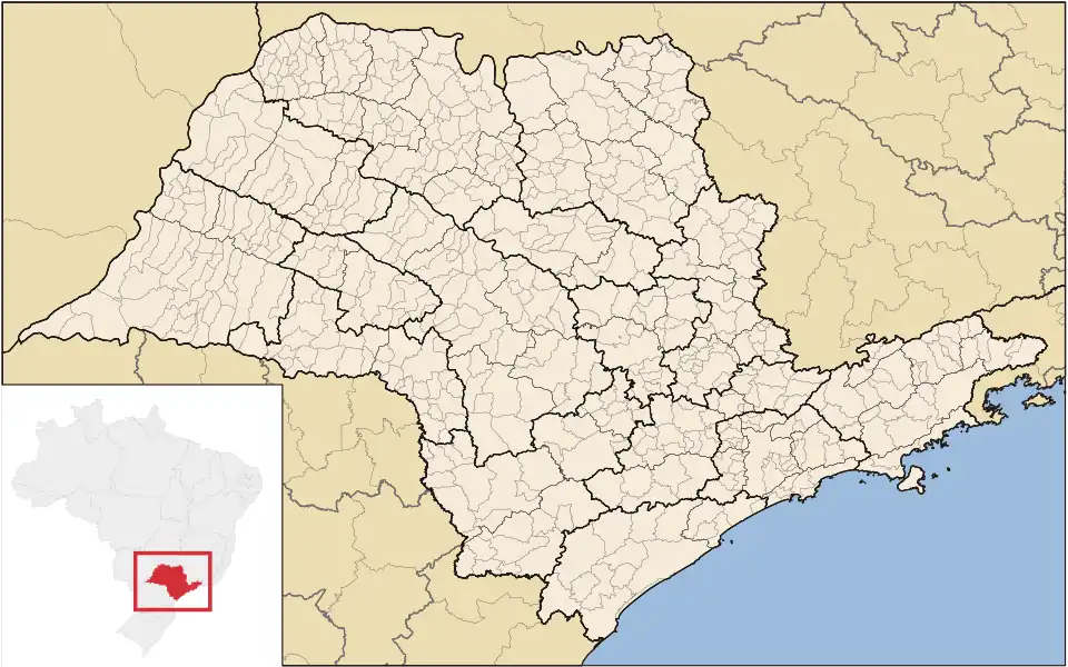 VCP is located in São Paulo State