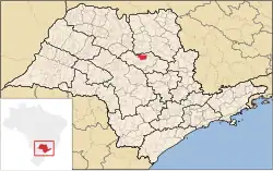 Location of Matão