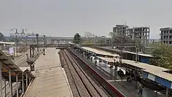 Southward view from FoB