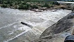 Top of the Front water view of dam
