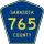 County Road 765 marker