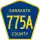 County Road 775A marker