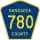 County Road 780 marker