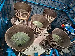 Saturn V main rockets, Kennedy Space Center Visitor Complex