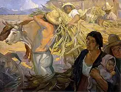 Saturnino HerránLa cosecha (&quot;The Harvest&quot;), 1909