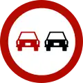 No overtaking