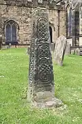 Cross situated 12 metres to south of porch of Church of All Saints