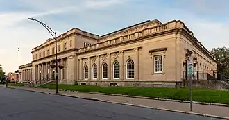 View of Schenectady post office