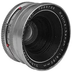 Schneider-Kreuznach Retina-Xenon 50&nbsp;mm f/1.9 lens