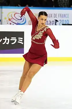 Nicole Schott at the 2019 Internationaux de France