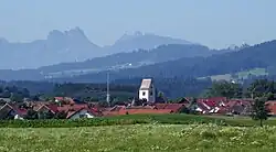 Schwabbruck seen from the northeast