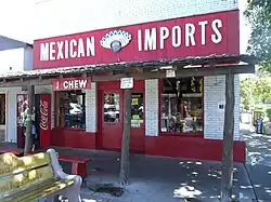 Johnny Rose's Pool Hall (now housing the Mexican Importsstore).