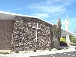 The Holy Cross Lutheran Church.