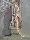 Sculpted relief on Jaggayyapeta Buddhist stupa.