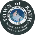 Official seal of Berkeley Springs, West Virginia