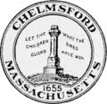 Official seal of Chelmsford, Massachusetts